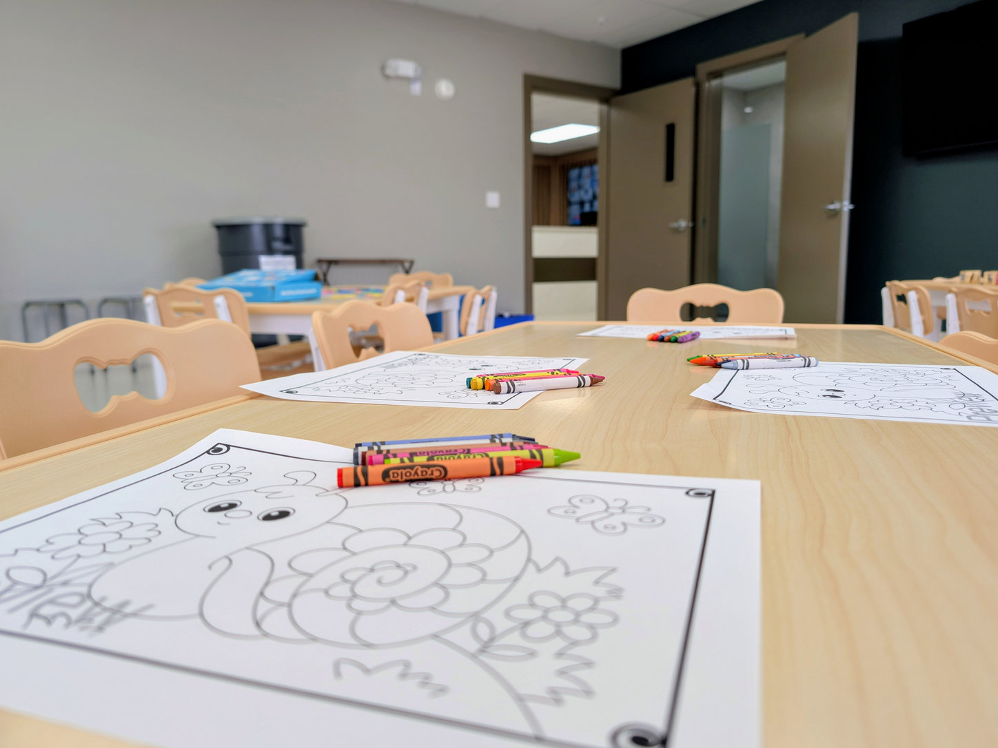 Bright and welcoming classroom at GAD Sparkling Stars Daycare